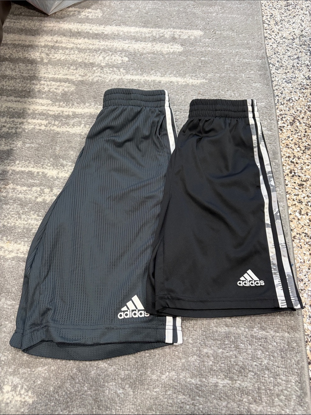 2 pairs Adidas athletic shorts